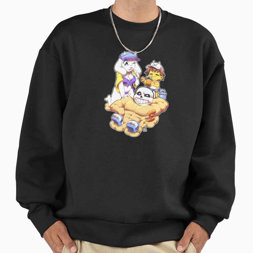 The Tanning Goat And Her Companions Sweatshirt