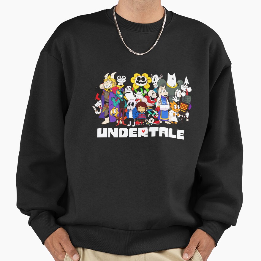 Undertale Game Characters Gamer Fan Sweatshirt
