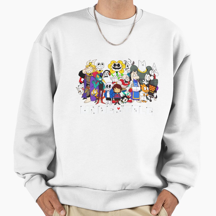 Undertale Game Characters Gamer Fan Sweatshirt - Image 2