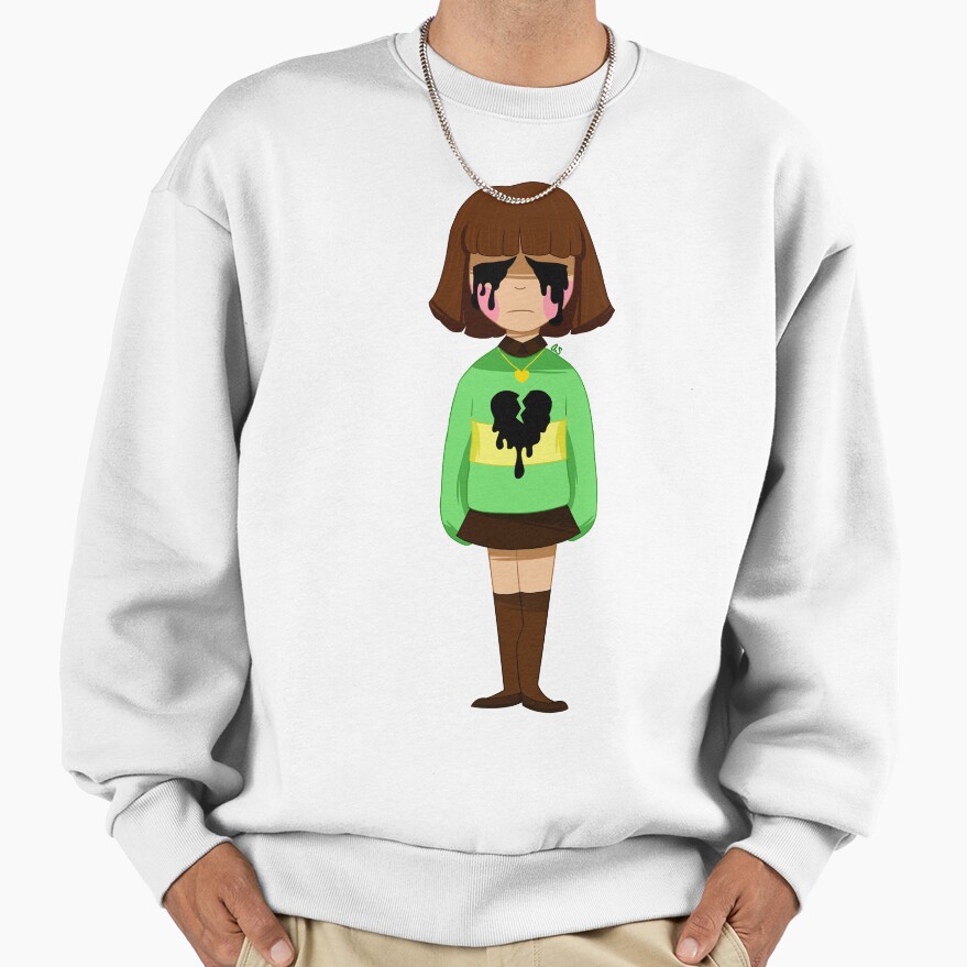 Undertale Chara Bleeding Heart Sweatshirt
