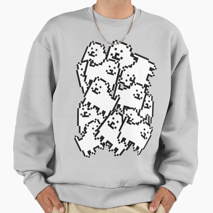 Undertale Annoying Dog Collage Sweatshirt - Image 4