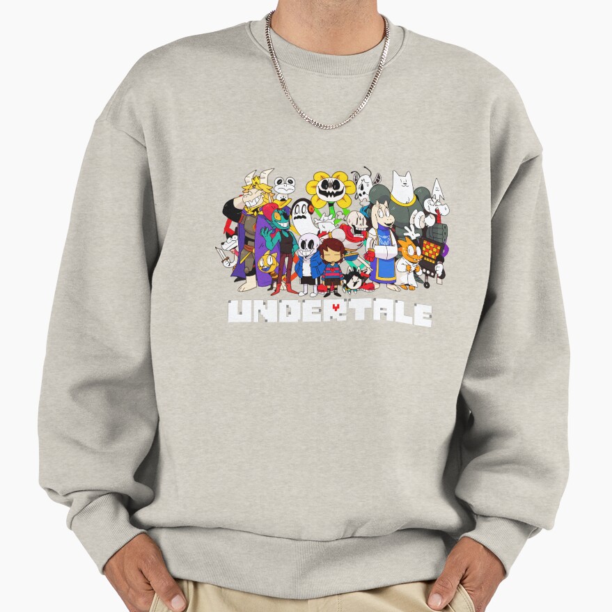 Undertale Game Characters Gamer Fan Sweatshirt - Image 3