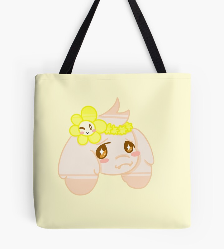 Asriel And Flowey Tote Bag