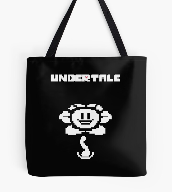 Undertale Flowey Smile Tote Bag