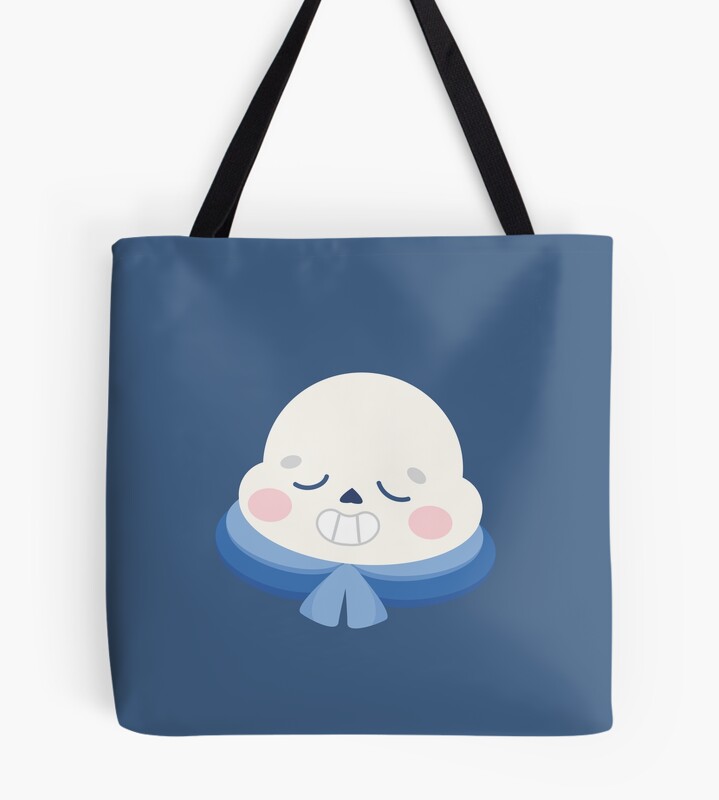 Sans Undertale Fanart Cute Tote Bag