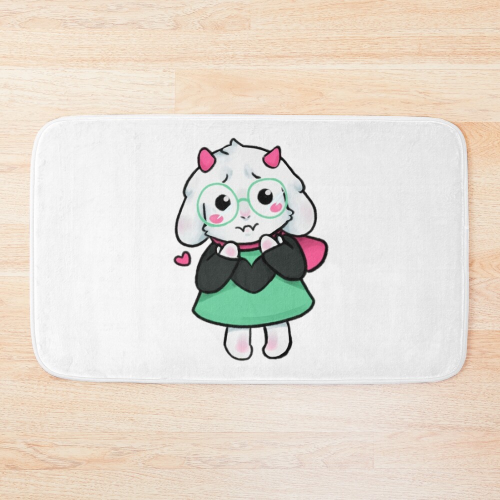 Ralsei Deltarune Bath Mat