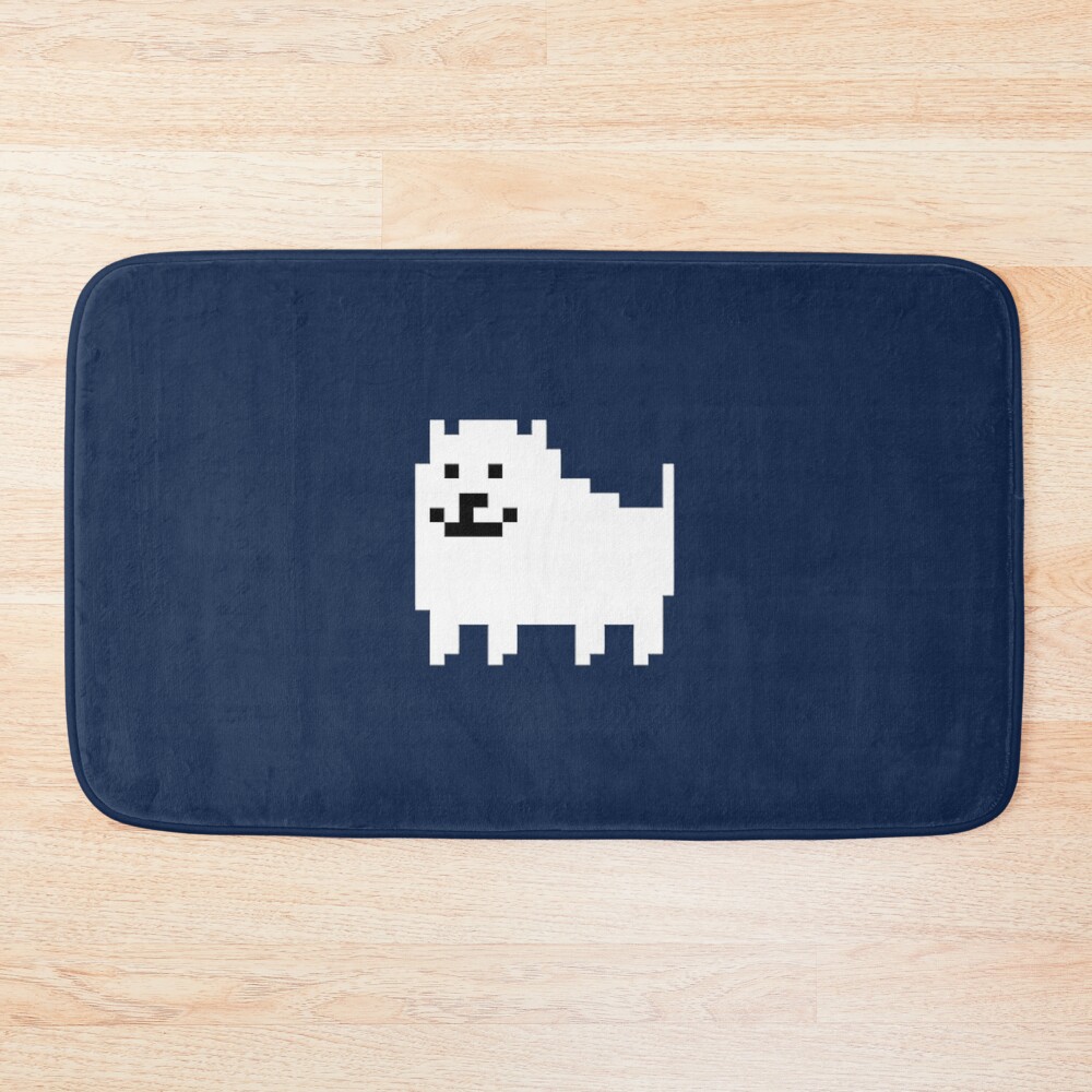 Annoying Dog Undertale Bath Mat