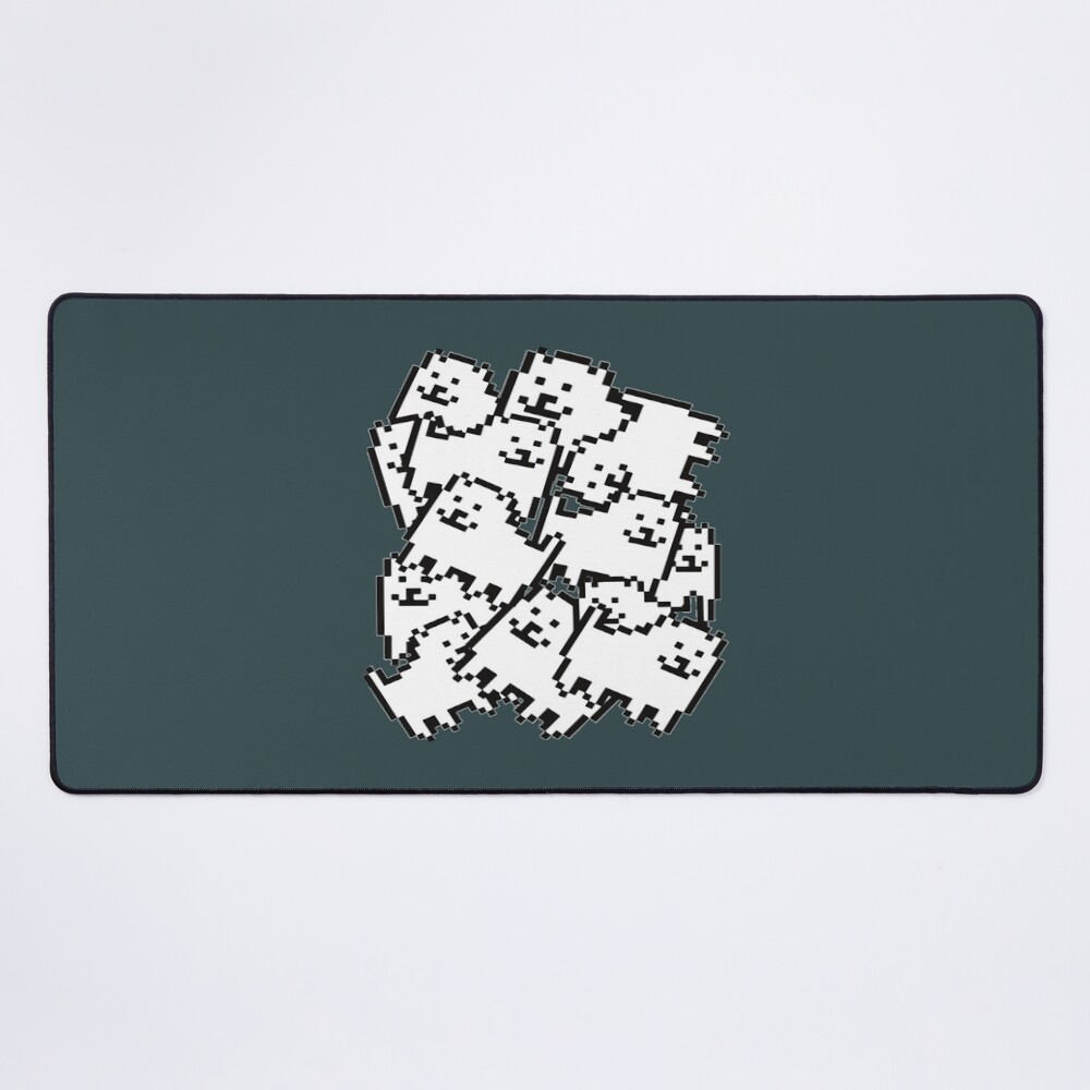 Undertale Annoying Dog Collage Mouse Pad
