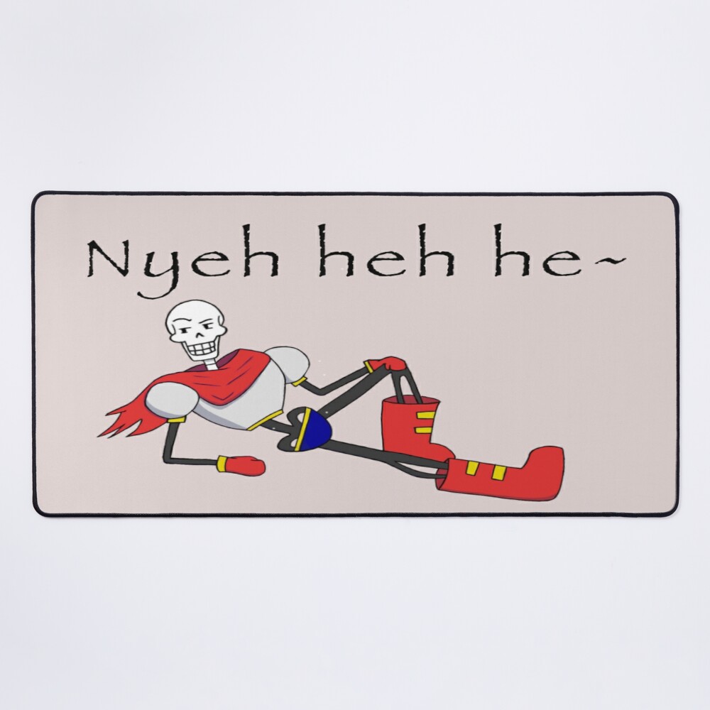 Papyrus Nyeh Heh He Mouse Pad
