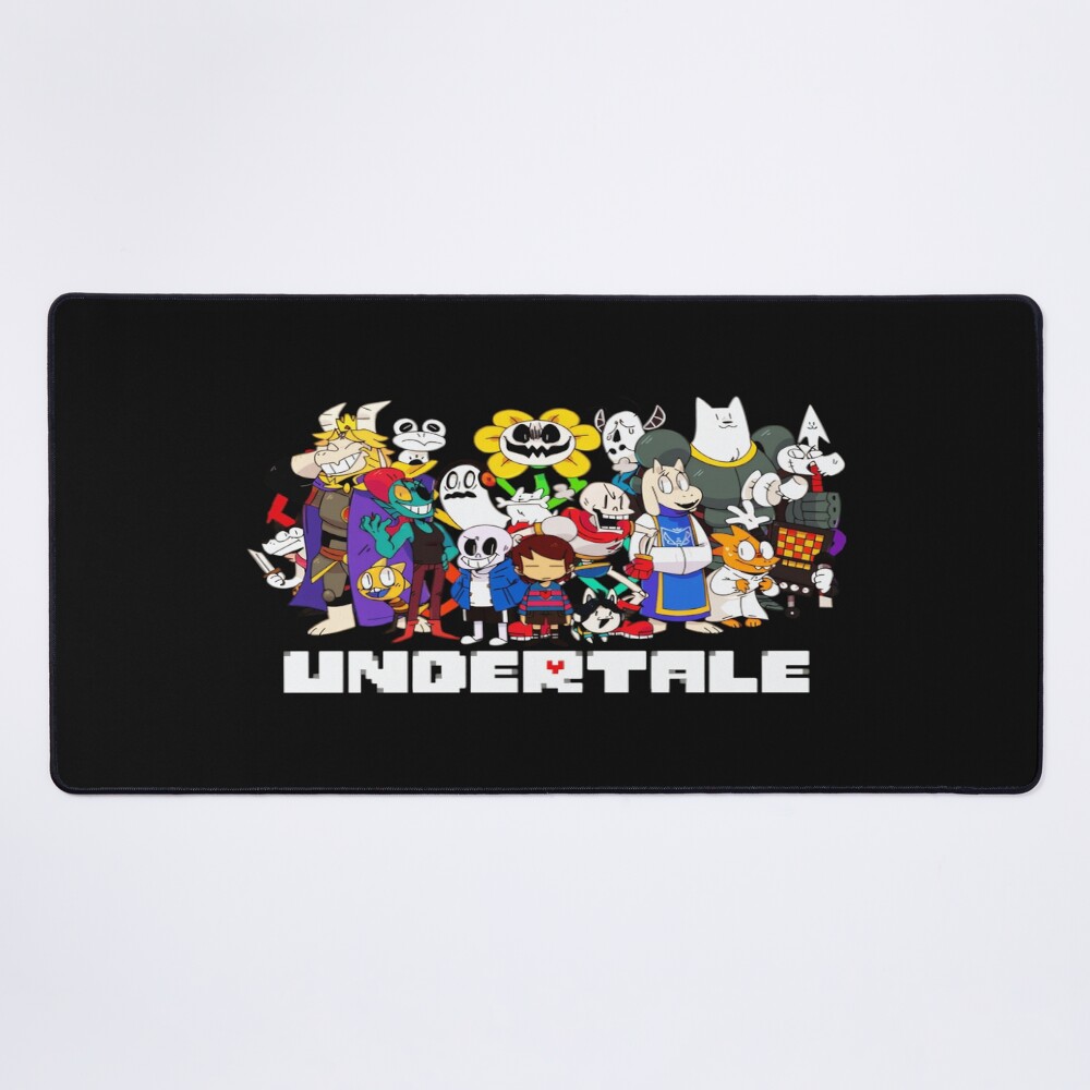 Undertale Game Characters Gamer Fan Mouse Pad