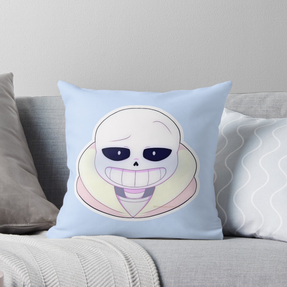 Sans Updated Throw Pillow