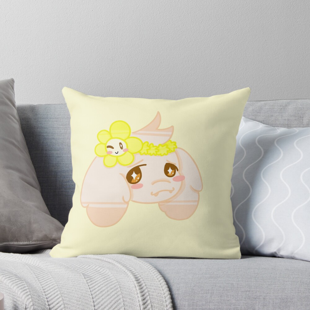 Asriel And Flowey Throw Pillow