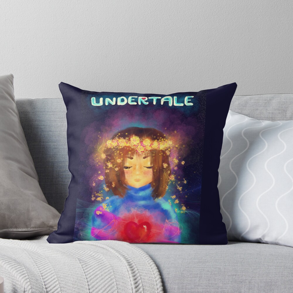 Hopes And Dreams Undertale Throw Pillow