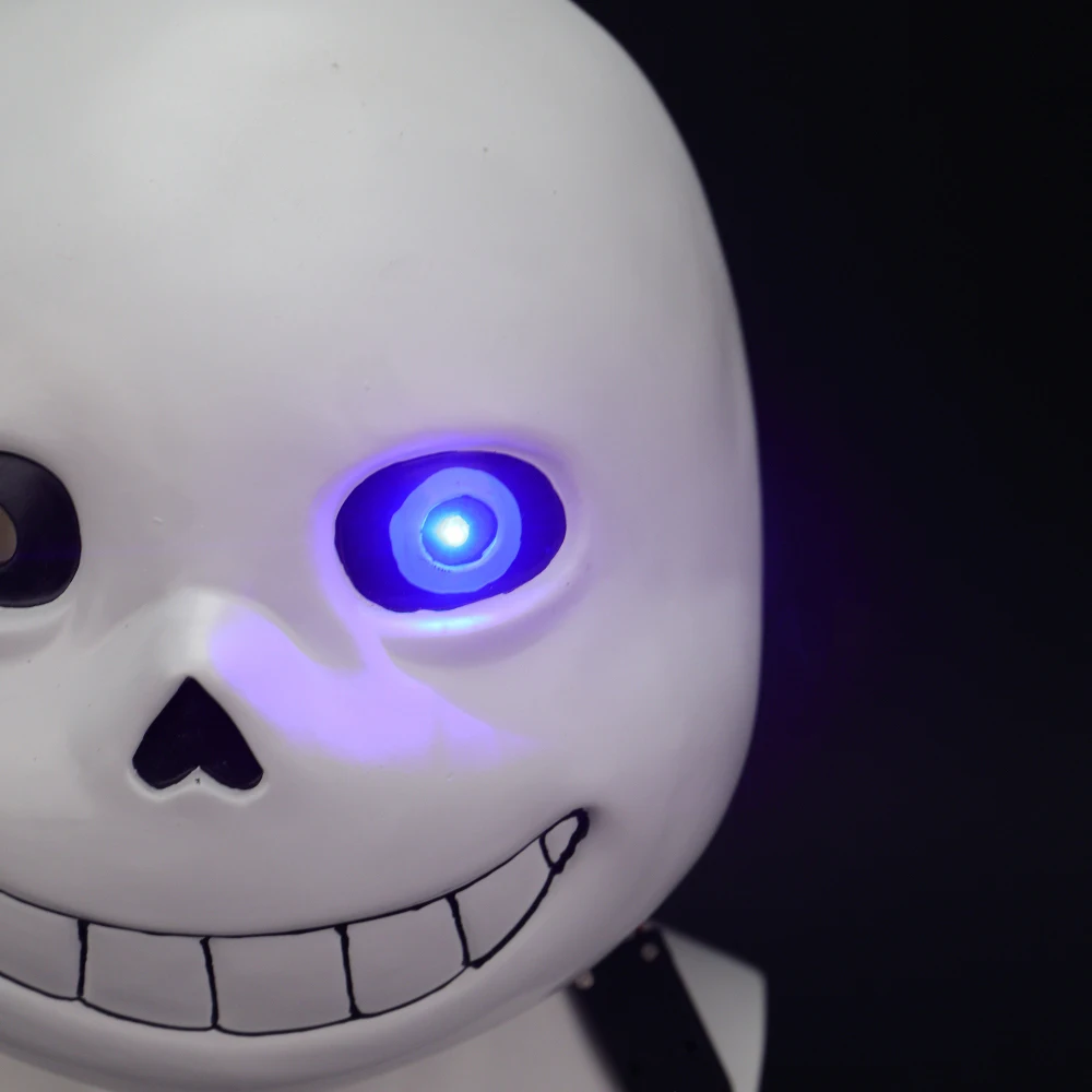 Game Undertale Masks Sans Mask Latex Led Light Full Head - Image 6