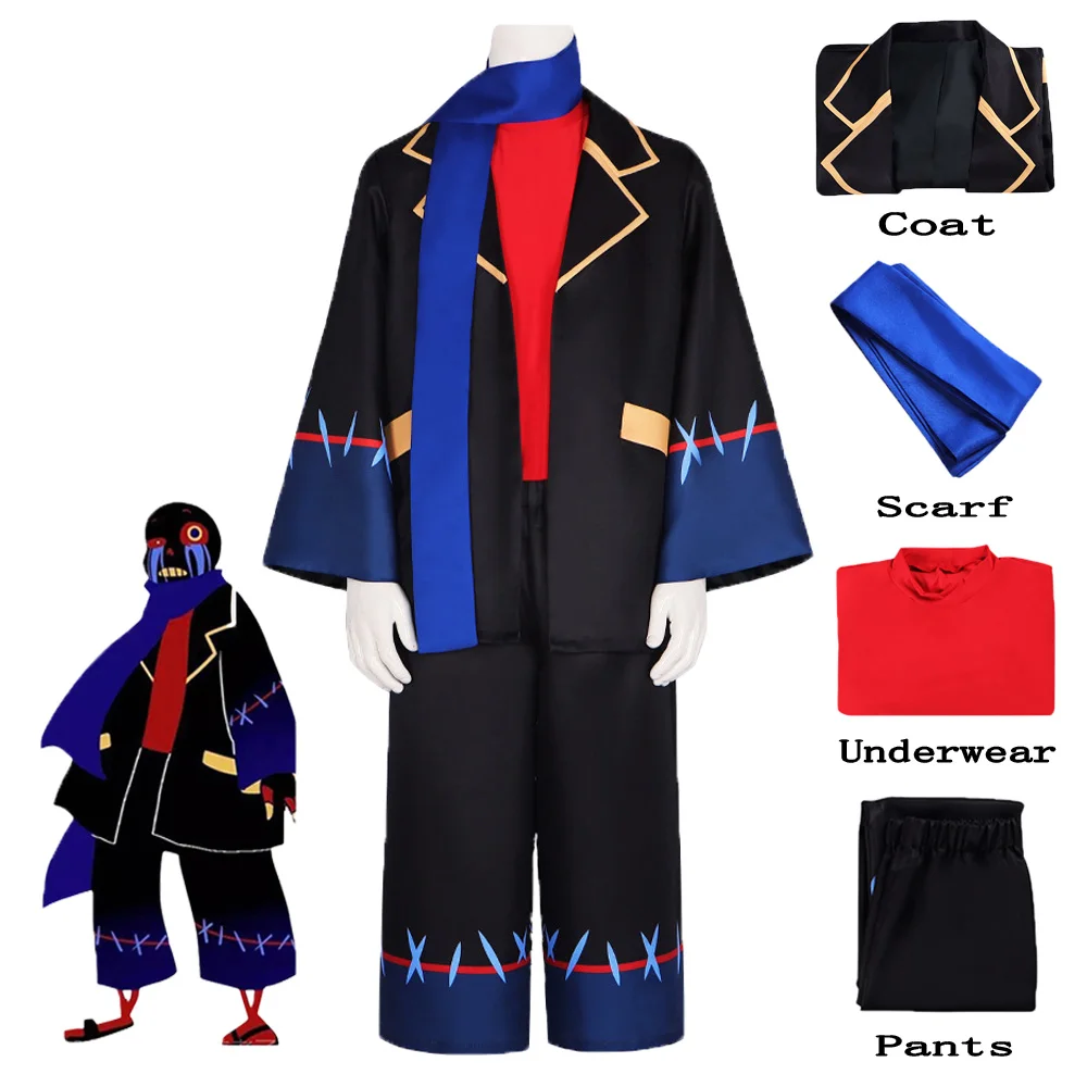  Hot Game Undertale Error Sans Frisk Cosplay Costume