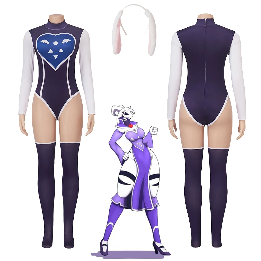 Undertale Toriel Cosplay Costume Sexy Bodysuit